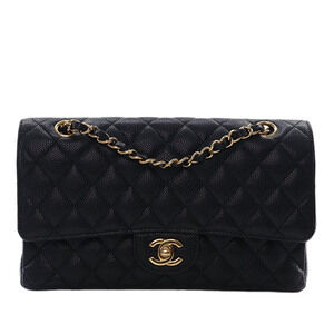 Pre-Loved Chanel Medium Classic Caviar Double Flap